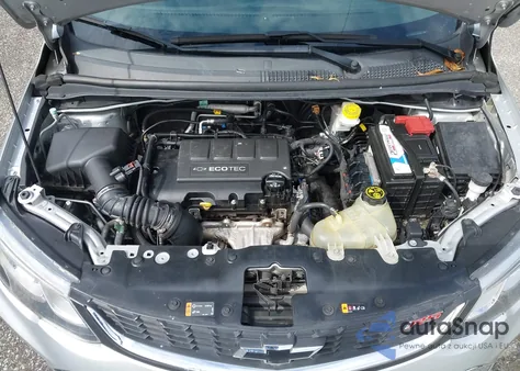 2019 Chevrolet Sonic Lt Auto from USA, damaged, VIN 1G1JD5SB1K4136856